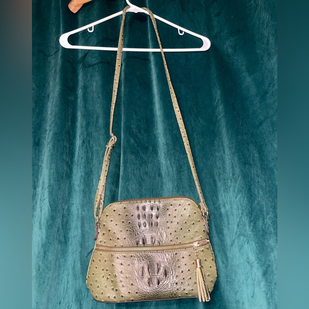 Olive Green Crossbody Bag